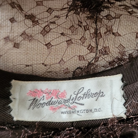 Vintage Veiled Mink Hat - Picture 4 of 5